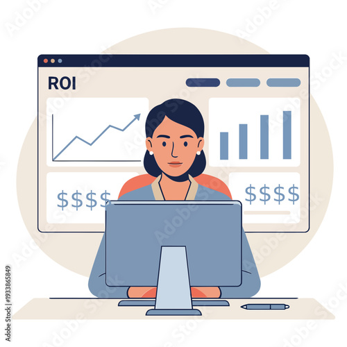 
Social Media Marketing illustrations