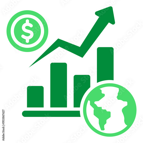 Economic Trends Icon