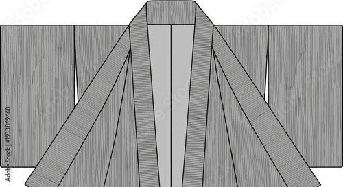 Traditional Japanese Kimono Fabric Texture