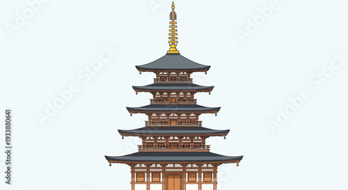 Traditional Japanese Pagoda Architecture