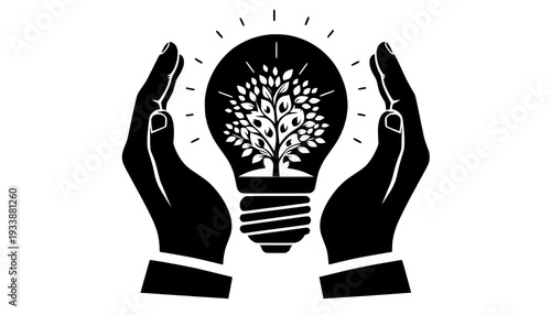 light bulb with idea concept