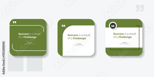 Set Bubble testimonial banner, quote, infographic. Social media post template designs for quotes. Empty speech bubbles, quote bubbles and text box