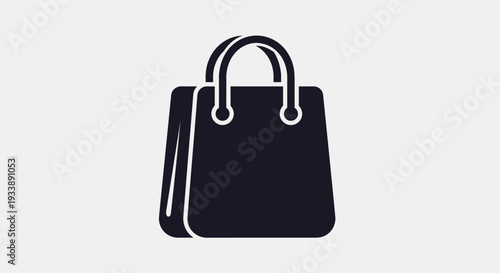 shopping bag isolated on white