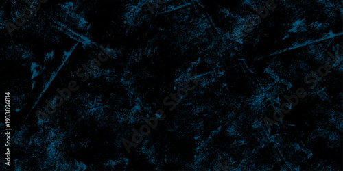  Beautiful Abstract Grunge Decorative blue Dark Wall Background. Old black scraped concrete texture wall background. Antique vintage grunge texture pattern background, jean fabric, wallpaper .