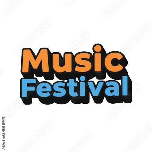 Vibrant music festival scene with crowd, stage, and entertainment in a lively outdoor setting from a distant viewpoint