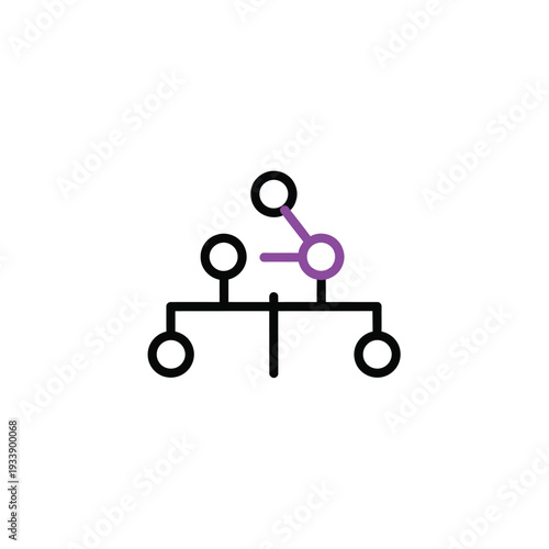 Abstract concept of connections and relationships in a network structure, illustrating flow and linkage