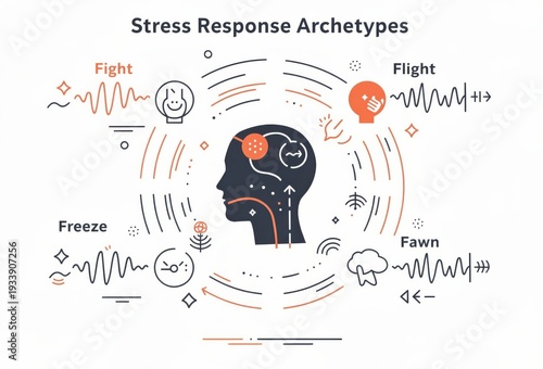 Understanding Stress Response Archetypes Analyzing Fight Flight Freeze Fawn Patterns in Human Behavior for Insightful Psychological Exploration and Self Awareness