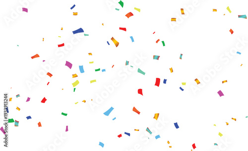 celebration festival confetti multicolour party surprise birthday holiday event background paper scattered