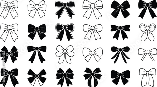 Black silhouette vector illustration of twelve desert cactus and succulent plants, botanical decorative artwork, arid landscape flora, educational design element.