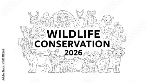 Wildlife conservation efforts for a sustainable future with animals
