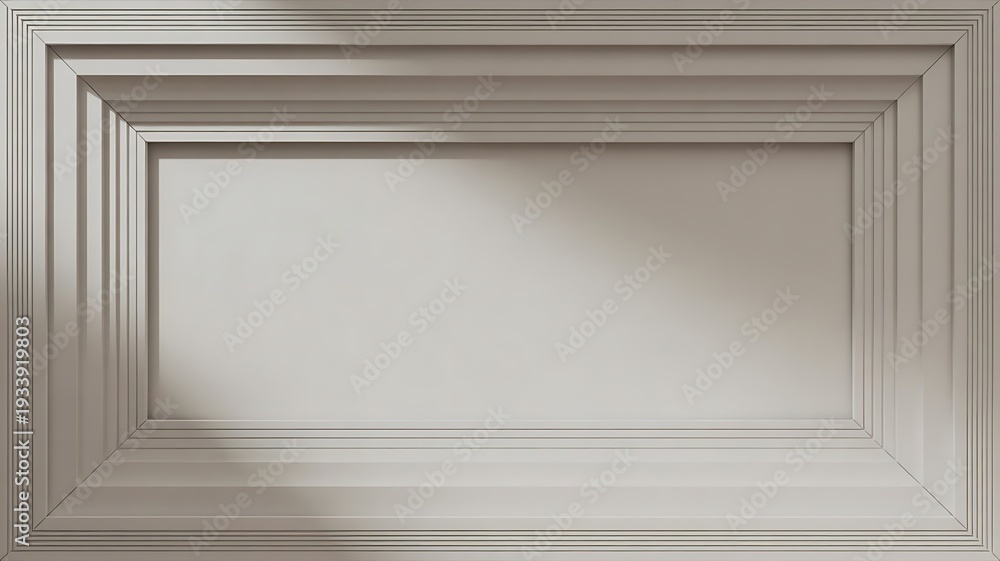 Fototapeta premium empty room with white wall