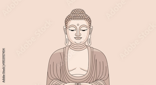 Buddha Statue Meditation Peaceful Serene Zen Calm