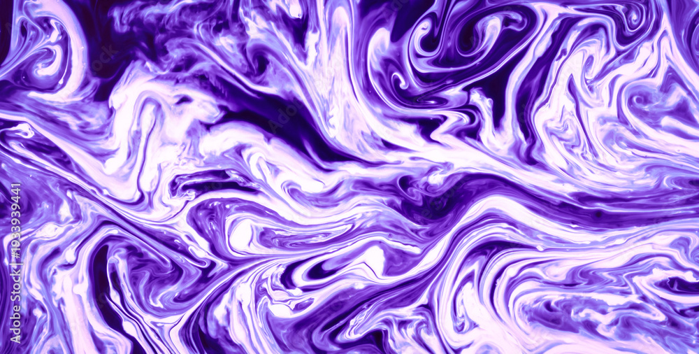 Obraz premium Gleaming Liquid Colors on Emulsion Art Canvas