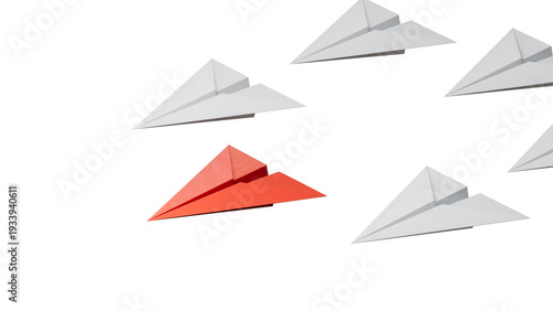 Free Download group of paper planes on a white background. concept of a strong leader in a team, manipulation of the masses, following new perspectives, collaboration and unification. Startup - GFXLoad