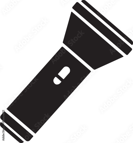 black leather belt and black and white paper clip vector illustration