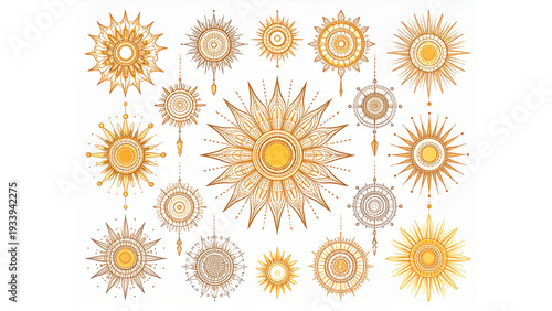 Public park landscape with fountain, playground, trees, bridge, flower garden and lake design, cad drawing flat vector illustration