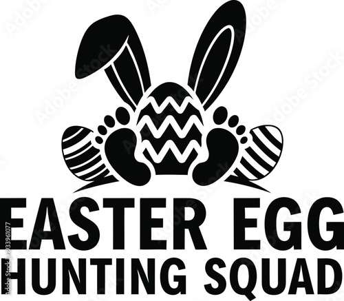 Easter sunday egg hunt fun for kids and family on easter bunny day