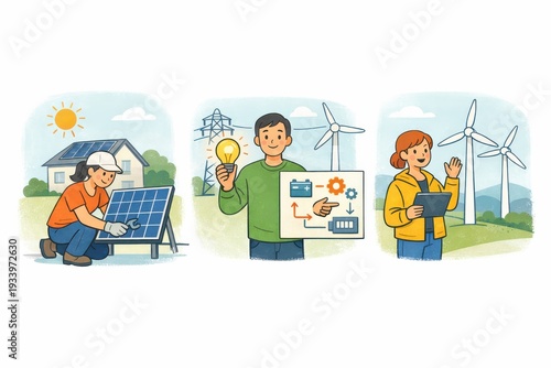 Engaging Renewable Energy Professionals in Solar and Wind Technology Advancements, Showcasing Innovation through Smart Grid Solutions and Sustainable Practices for a Greener Future