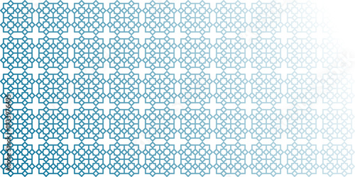 Seamless arabic pattern. Geometric background. Vector illustration.
