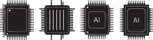 Checkmarks in blue and black boxes