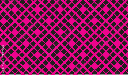 Seamless vector pattern with diagonal lines and diamond shapes. geometric grid design for modern backgrounds and abstract textures, ideal for web design