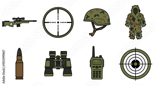 Washington D.C. State Vector Illustration – Landmarks, Government, History, Food, and Cultural Symbols in Black and White for Educational, Decorative, and Graphic Design Projects