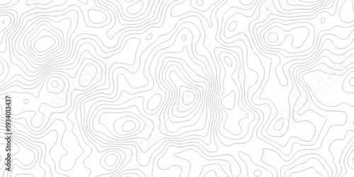 Minimal topography map area. vector topo paper lines. Topographic contour lines grid map pattern design. Geographic mountain relief. Contour map. Topo contour paper map texture.