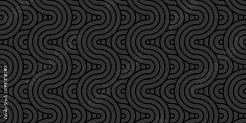 Vector paper minimal overlapping black repeating. overlap fabric floral ornament fashion. abstract diamond pattern creative textile design. seamless clothing decoration background.