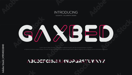 Abstract modern colored alphabet letters with triangle symbol, flat cartoon style vector lowercase alphabet for creative logo, awesome monogram and lettering. 
