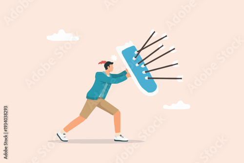 Person Facing Many Problems