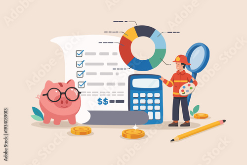 Simple Finance Concept Design