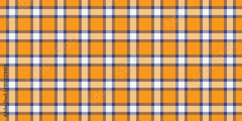 Basic seamless tartan background, inspiration fabric pattern plaid. Preppy textile vector texture check in bright and blue colors.