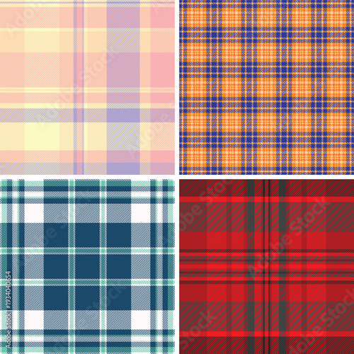 Special occasion plaid bundle for digital and print graphics. The pack supports social media banners, posts, and marketing templates. Vector scalability supports impact.