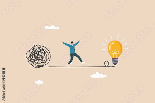 Simple path to bright idea