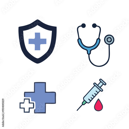 World Kidney Day Medical Illustration with Kidney Care and Healthcare Icons
