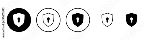 Security icon vector. protection sign and symbol. privacy. vpn