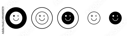 Smile icon vector. smile emoticon icon. feedback sign and symbol