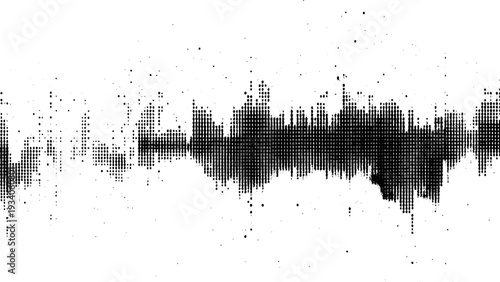 Subtle halftone dots vector texture overlay