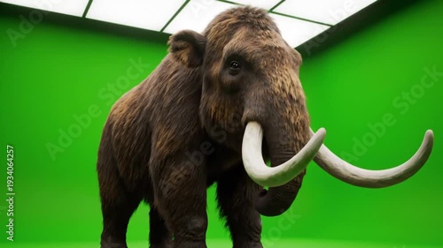 Observing a Mammoth in a Bright Studio Environment