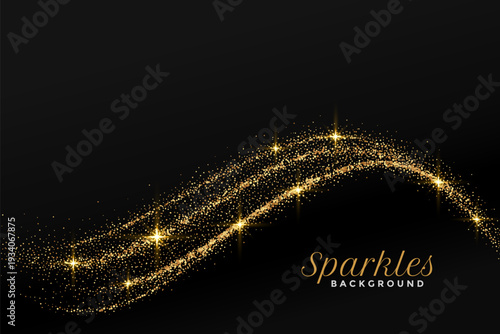 geometric dark background with golden lines shapes