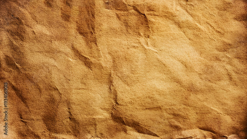 isolated vintage crumpled paper texture background