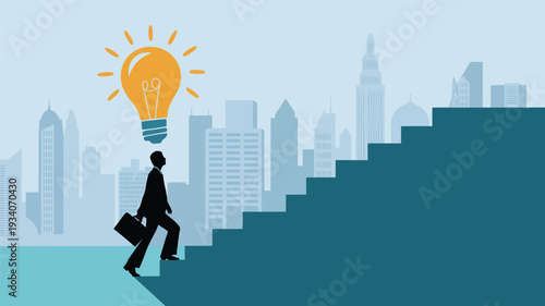 business man and business