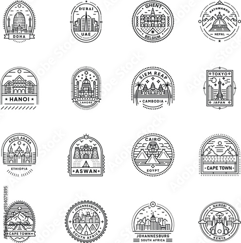 Premium Collection of Region and Continents Stamps 