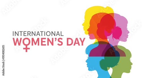 International Women's Day: Diverse Female Silhouettes Celebrating Empowerment and Global Unity