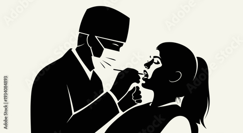 Man and Woman in Intimate Moment.