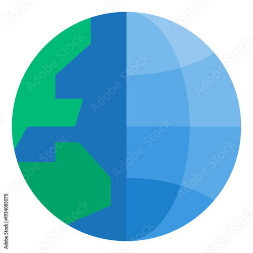 Abstract Globe Icon