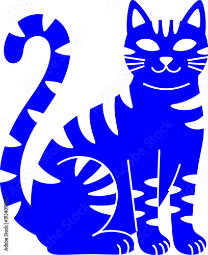 Panther, Big Wild Cat, Tyrannosaurus Rex, Triceratops, Stegosaurus, Brachiosaurus, Velociraptor, Pterodactyl, Flying Birds, Dove, Pigeon, Swan, Cute Cat, Sitting Cat, Blue Cat Character, Fish, Bear, D