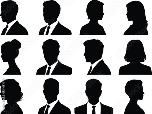 Diverse people representing a group or community