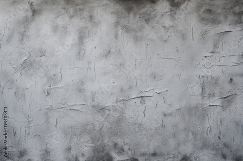 Processed collage of grey cracked stucco wall texture. Background for banner, backdrop or texture.
