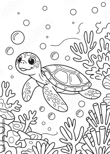 kids coloring page